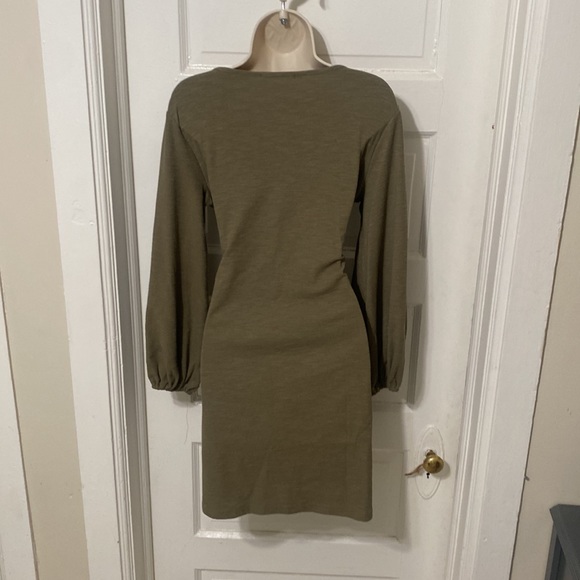 3 FOR $20 R.Vivimos Long Sleeves Bodycon Tie Waist Sweater Dress Women's L - Picture 6 of 8